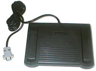 Quikscribe Player - Triple Action Foot Switch